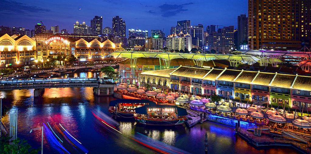 Clarke Quay and Riverside - Singapore